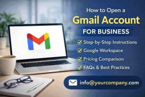 open a gmail account for business