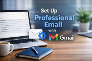 How to set up professional email with Gmail